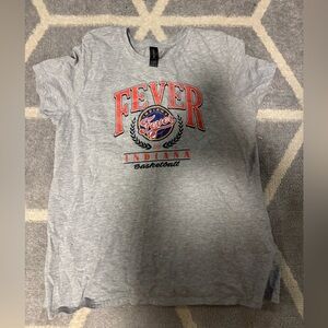 Women’s Grey Indiana Fever Basketball Tshirt